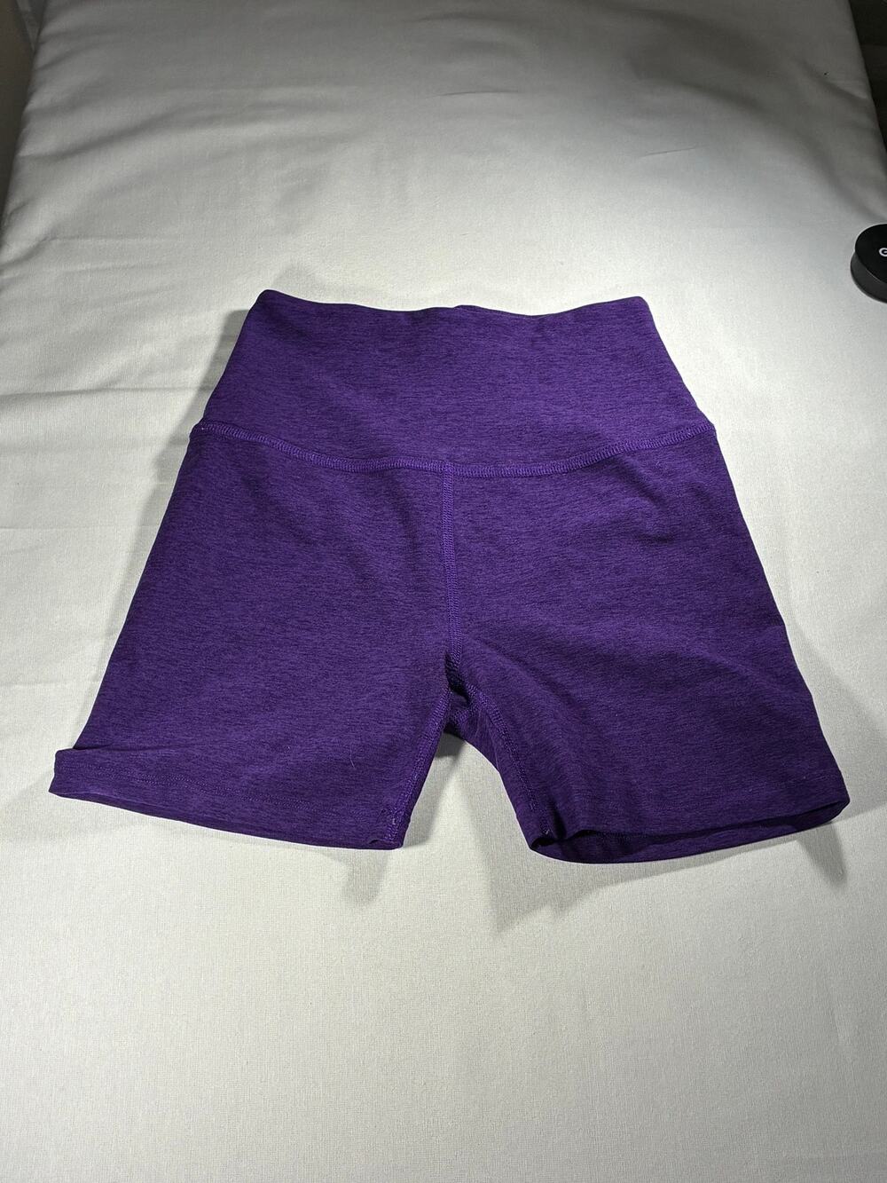 Beyond Yoga Purple High Waist Biker Shorts Women’s Small Made in USA